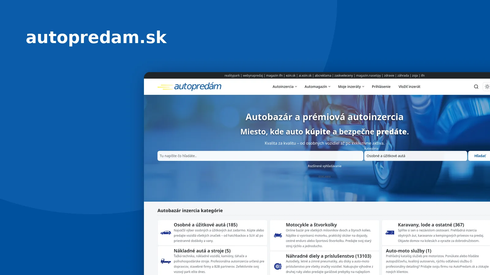 Údržba a predaj auta autopredam.sk